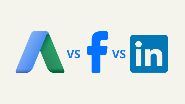 Google Ads vs Facebook Ads vs LinkedIn Ads