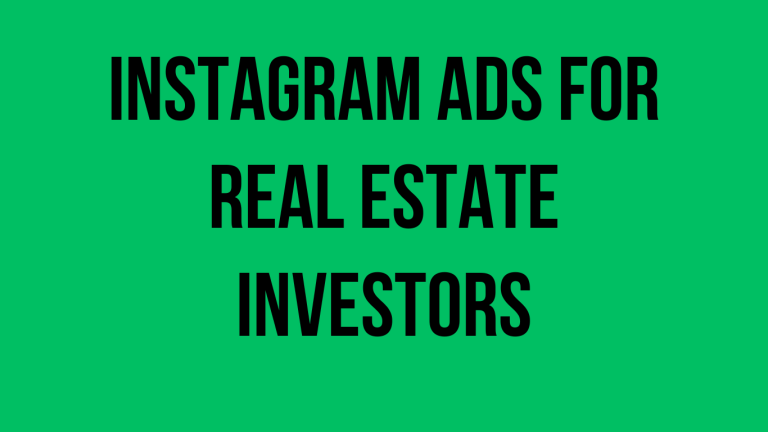 Facebook Ads for Real Estate Investors