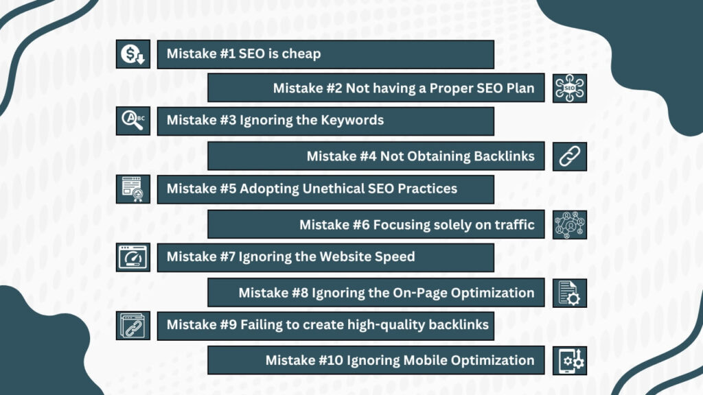 10 Common Mistakes Small Business Owners Make When Using SEO!